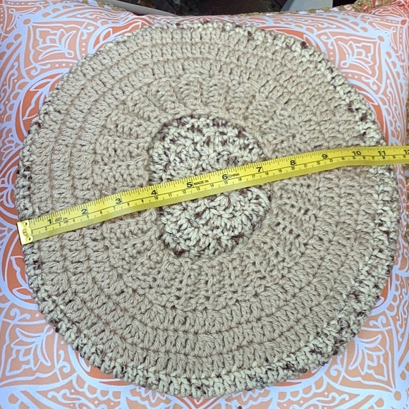 NEW | ✋HANDCRAFTED ❤️ Crocheted 🧶 Bobble Stitch Sweater & Matching Beret - Picture 10 of 11